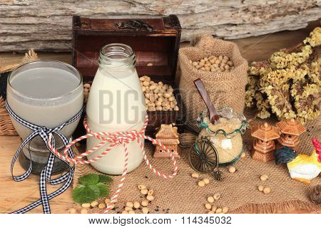 Soybean Milk And Soybean Milk Mix Black Sesame .