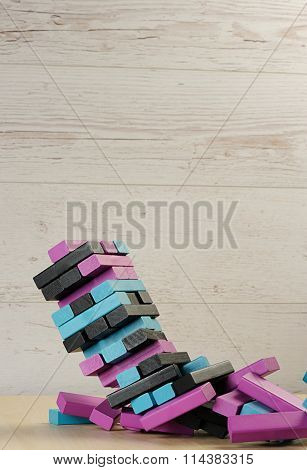 Jenga Tower Fall