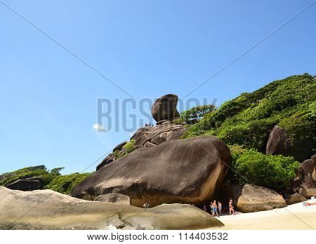 SIMILAN ISLANDS, THAILAND - MAY, 3