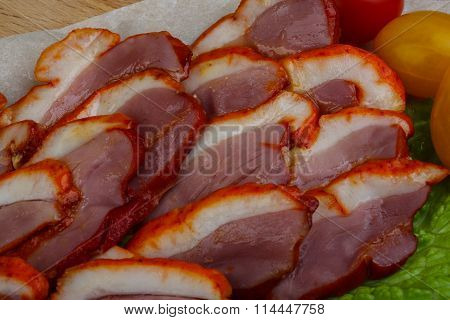 Cliced Duck Breast