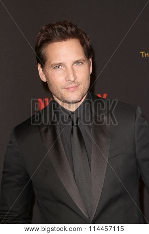 BEVERLY HILLS, CA - JAN. 10: Peter Facinelli arrives at the Weinstein Company and Netflix 2016 Golden Globes After Party on Sunday, January 10, 2016 at the Beverly Hilton Hotel in Beverly Hills, CA. 