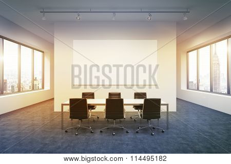 Spacious Empty Meeting Room