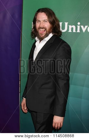 LOS ANGELES - JAN 14:  Kieran Bew at the NBCUniversal Cable TCA Press Day Winter 2016 at the Langham Huntington Hotel on January 14, 2016 in Pasadena, CA