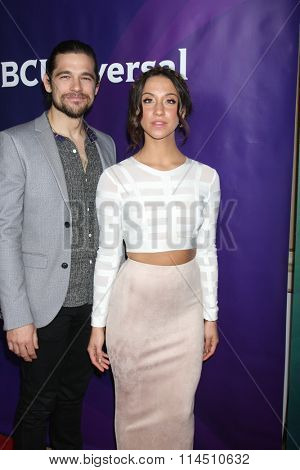 LOS ANGELES - JAN 14:  Jason Ralph, Stella Maeve at the NBCUniversal Cable TCA Press Day Winter 2016 at the Langham Huntington Hotel on January 14, 2016 in Pasadena, CA