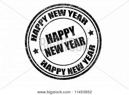 Happy New Year Stamp