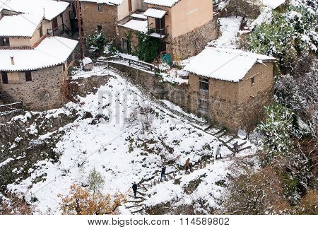 Kakopetria Village During Winter Troodos Cyprus