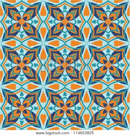 Vector seamless tile pattern background.