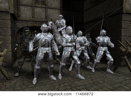 Dernier combat de la garde du corps du Prince