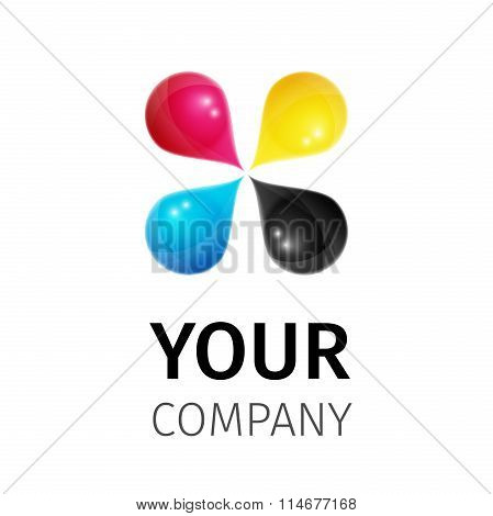 template CMYK logo