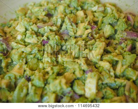 Guacamole Dip Food