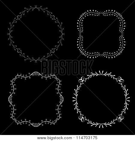 Set Decorative Frames.