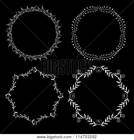 Set Decorative Frames.