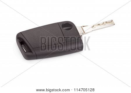 Car Key Isolated On White Background