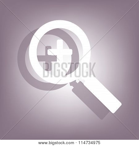Simple zoom icon