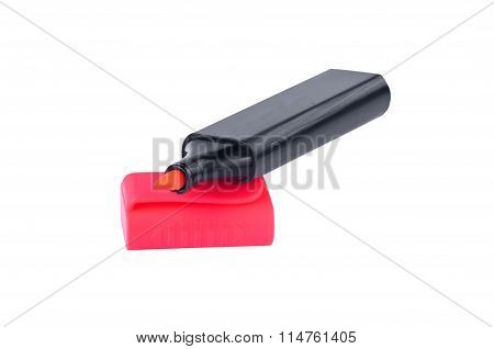 Pink Marker Isolated