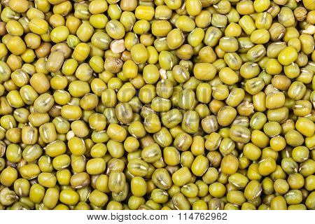 Raw Green Mung Beans