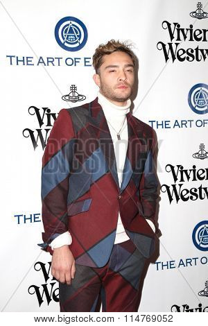 vLOS ANGELES - JAN 9:  Ed Westwick at the The Art of Elysium Ninth Annual Heaven Gala at the 3LABS on January 9, 2016 in Culver City, CA