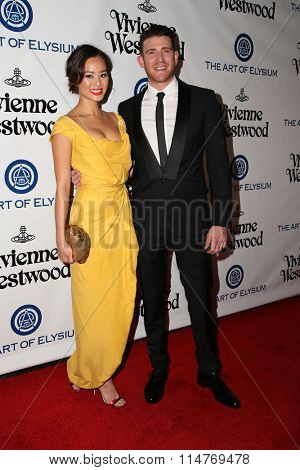 vLOS ANGELES - JAN 9:  Jamie Chung, Bryan Greenberg at the The Art of Elysium Ninth Annual Heaven Gala at the 3LABS on January 9, 2016 in Culver City, CA