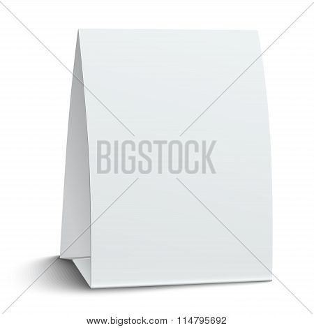 Blank Paper Table Card