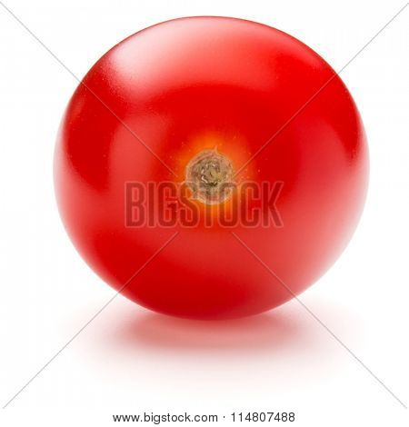 fresh cherry tomato isolated on white background cutout