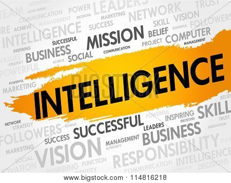 Intelligence Word Cloud