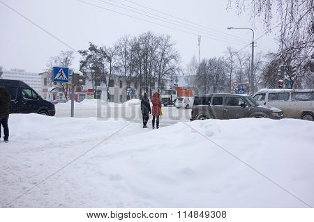 The Cyclone Emma In Brisov-city