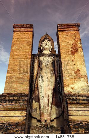 Asia Thailand Sukhothai Temple Mahathat