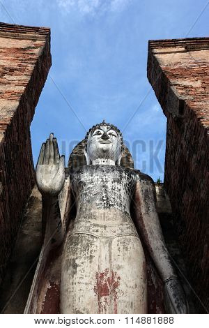 Asia Thailand Sukhothai Temple Mahathat