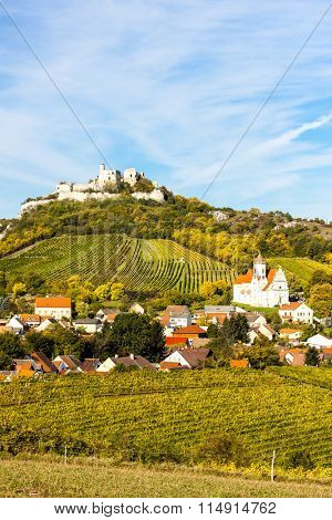 ruins of Falkenstein Castle, Lower Austria, Austria
