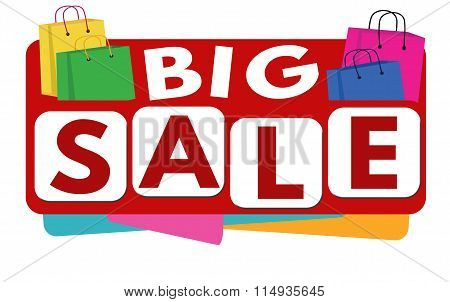 Big Sale Banner Or Label