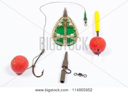 Carp Hook Boilies - Fishing Bait Close Up
