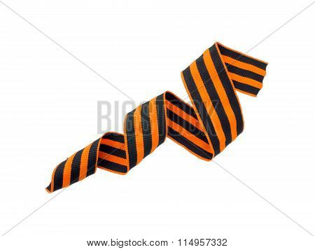 Folded Saint George Textile Ribbon