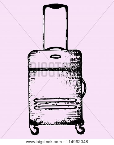 Travel suitcase
