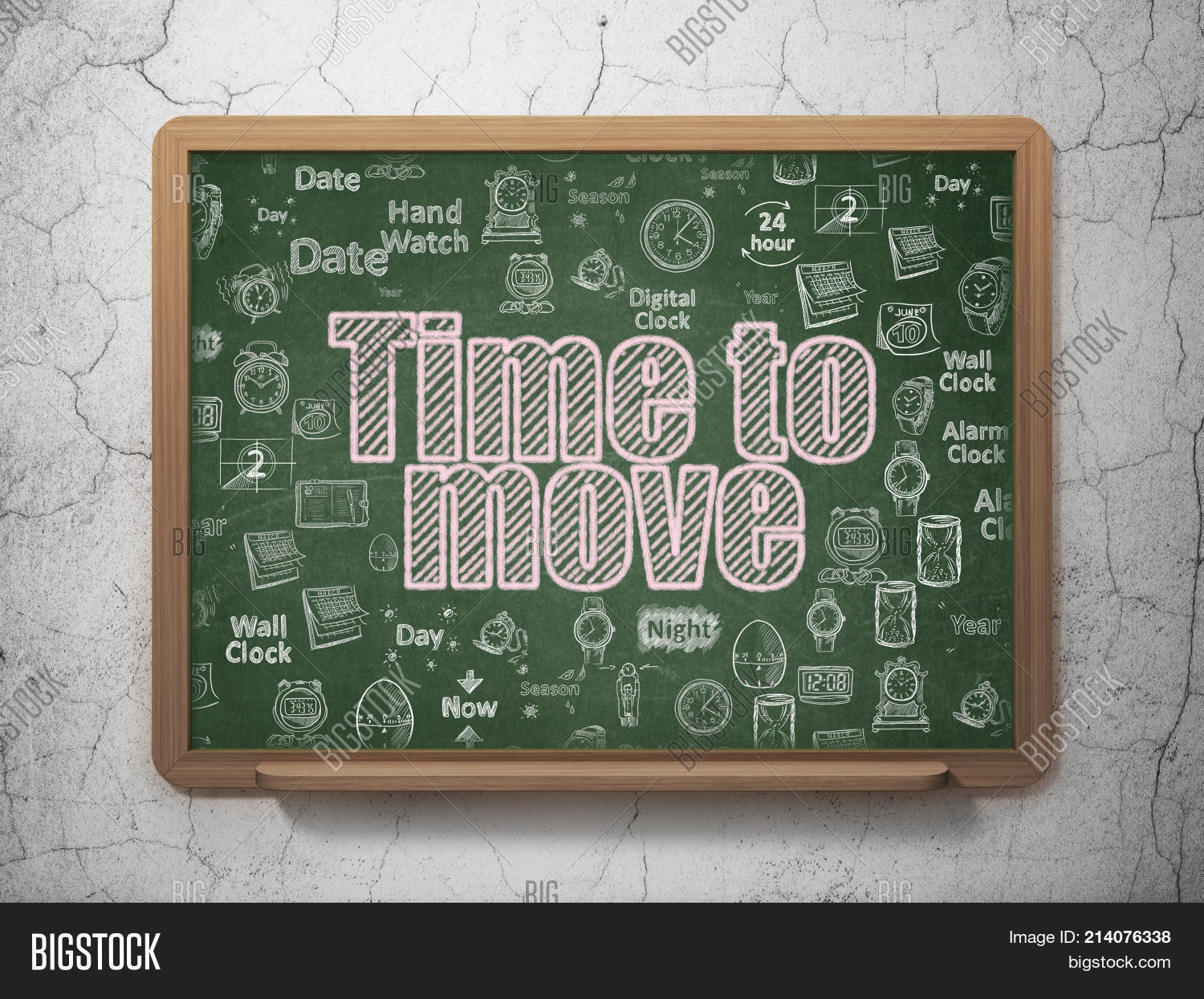 Move Time Theme Timeline Concept: Image & Photo (Free Trial) | Bigstock