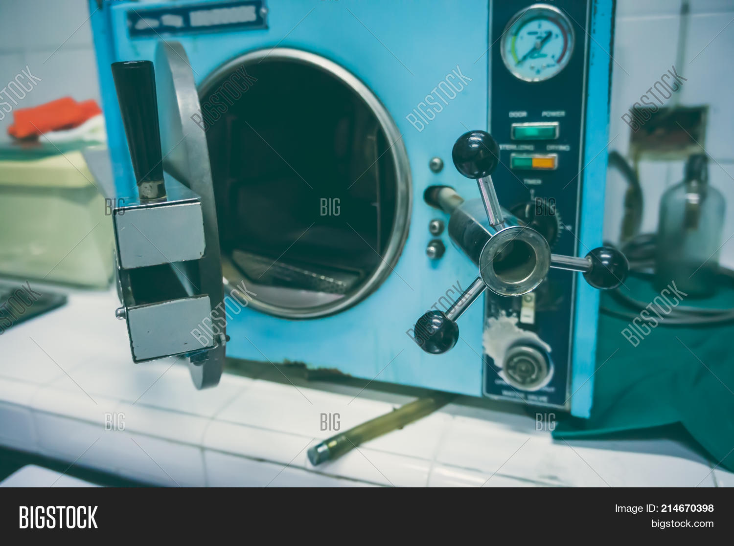 Medical Old Autoclave Image & Photo (Free Trial) Bigstock