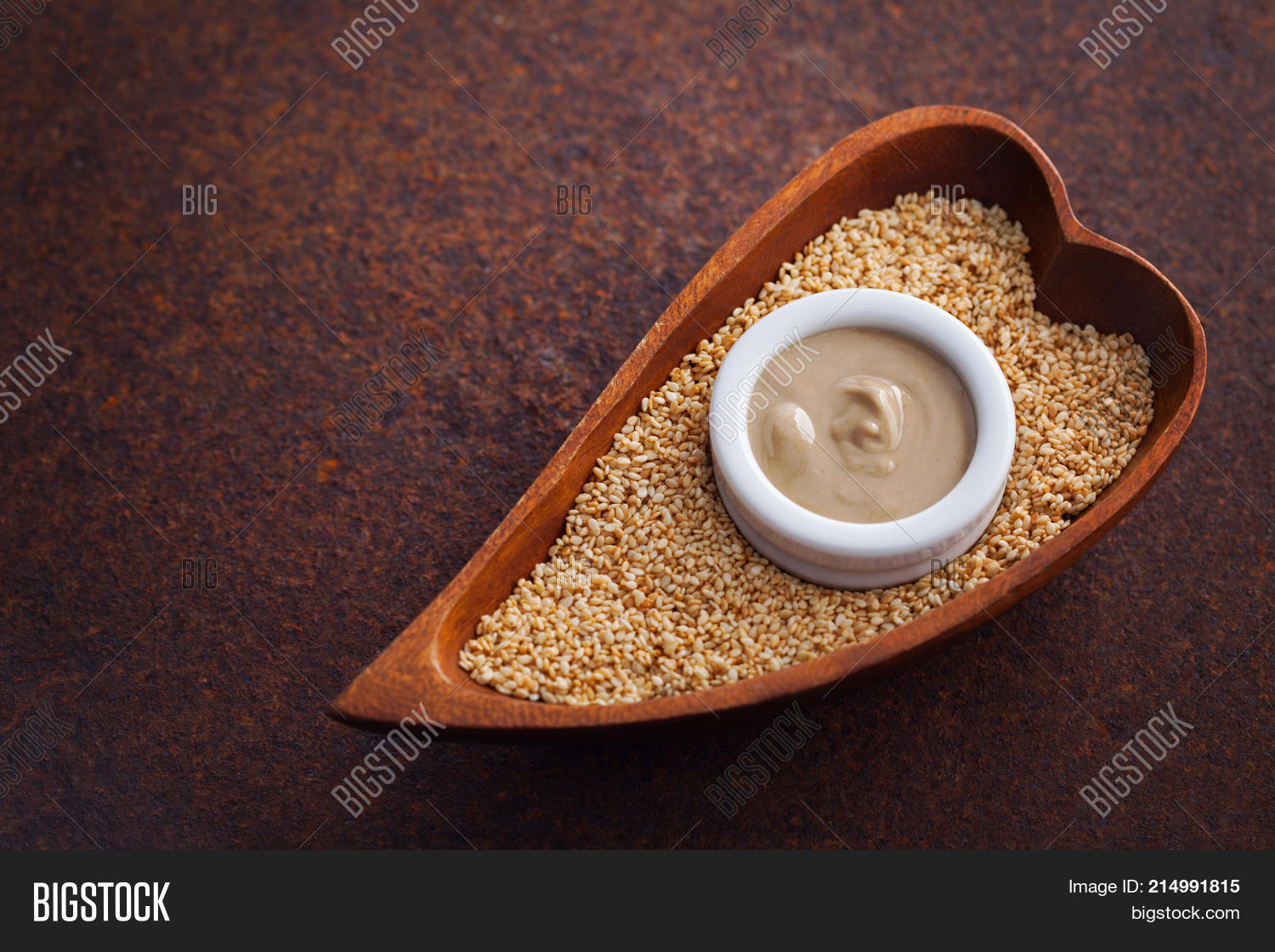 Tahini Sesame Seeds Image & Photo (Free Trial) Bigstock