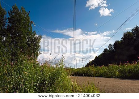 Supports Of High-voltage Transmission Line