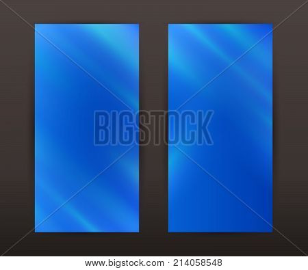 Set Flyer Background Modern Blurry Design01