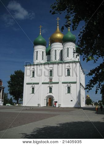 รัสเซีย Kolomna โบสถ์ Uspenskiy ในเครมลิน Kolomna