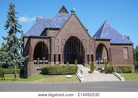 Building of the crematory and funeral home