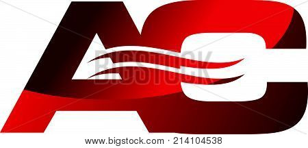 Letter AC Template Logo Design Template Vector