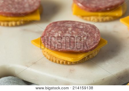 Savory Homemade Cheese Meat And Cracker Hor Dourves
