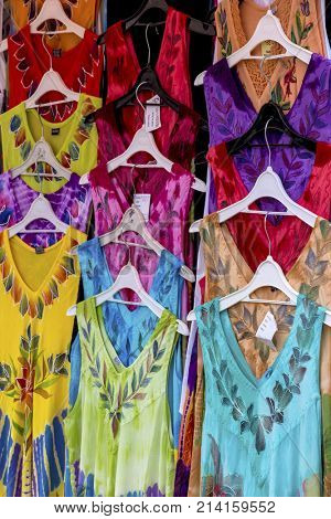 colorful summer dresses assortment