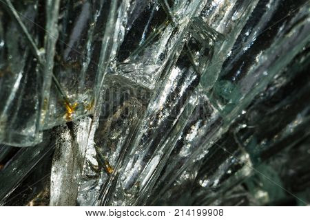 cracked glass cracked glass macro photo in the context of