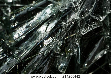 cracked glass cracked glass macro photo in the context of