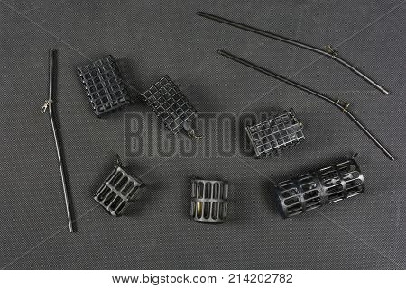 Baskets Feeder For Groundbait Used In Freshwater Fishing.
