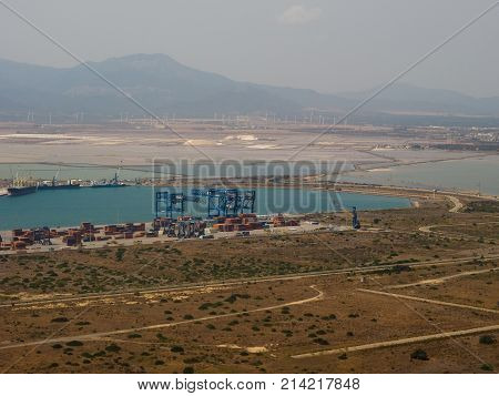 Stagno Di Cagliari (pool Of Cagliari) Lagoon