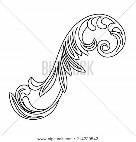 Black vintage ornament, baroque ornament, scroll ornament, engraving ornament, border ornament, floral ornament, retro pattern, antique pattern, style acanthus pattern, foliage pattern, swirl pattern decorative pattern, filigree pattern. vector