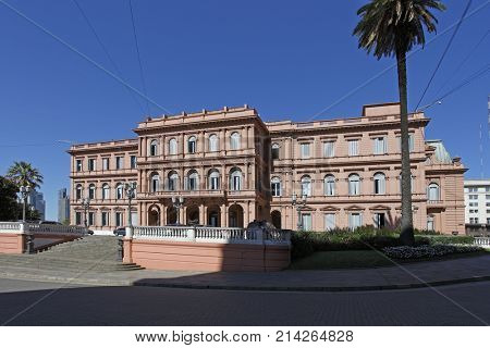Casa Rosada (Pink House), presidential Palace in Buenos Aires, Argentina
