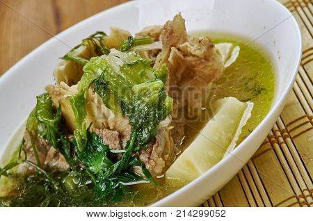 Nigerian Bitter Leaf Soup